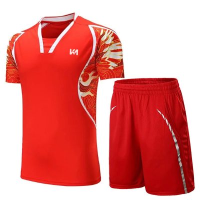 Crimson-Red Tennis Kit