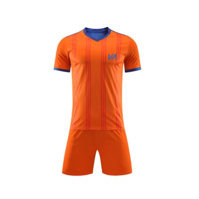 Orange Gradient Soccer Uniform