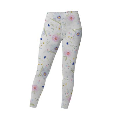 Breathable Knit Material Gym Leggings