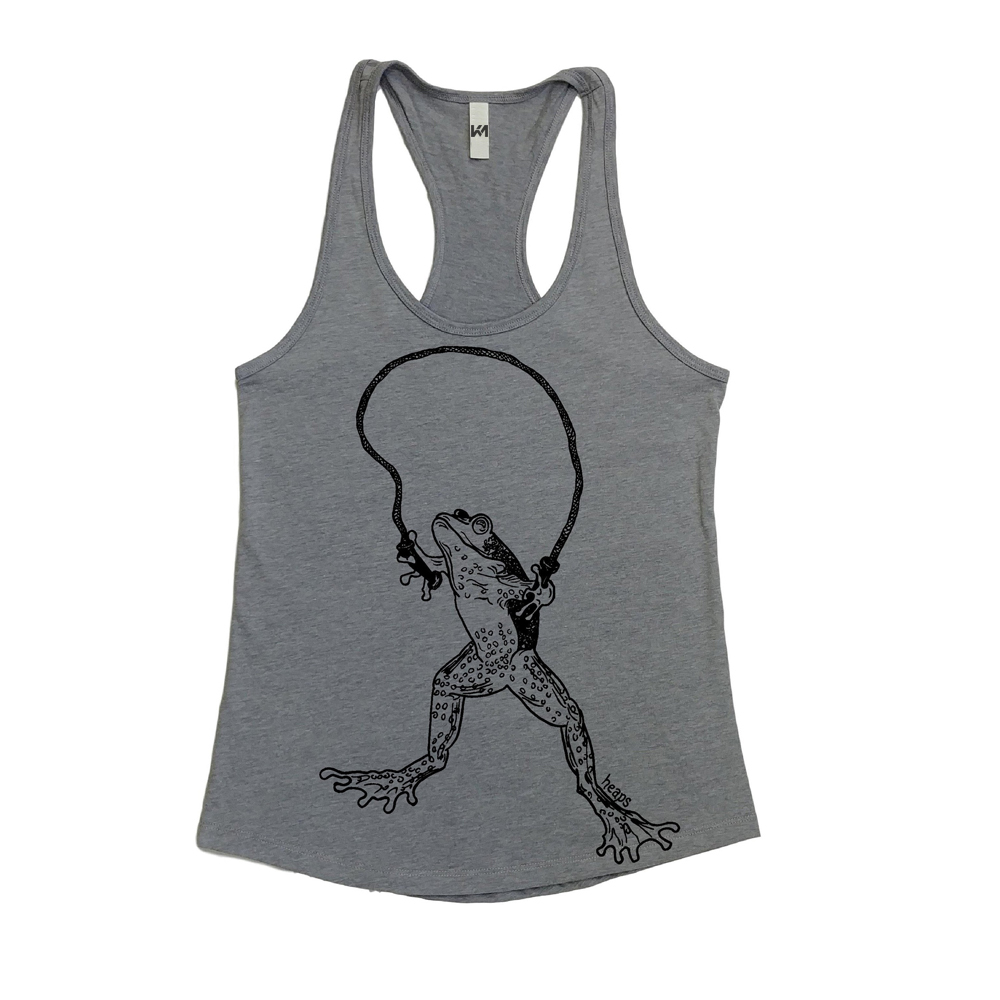 Grey Color Printed Men's Tank Top