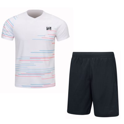 Light Pink Lined Jersey And Short Sets