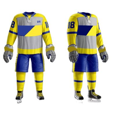 Custom Design Sublimated Jersey Ice Hockey Uniforms