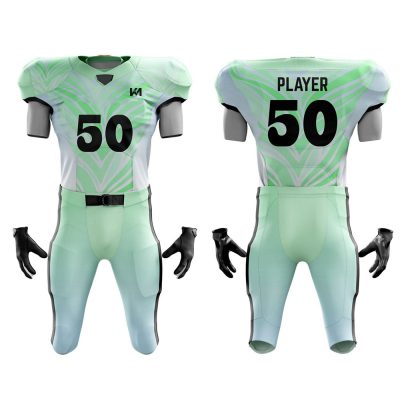 Custom Colors Sublimated American Football Uniforms